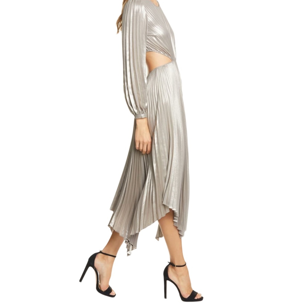 NWT A.L.C. Naples Cutout Waist Dress 12 - Picture 4 of 16